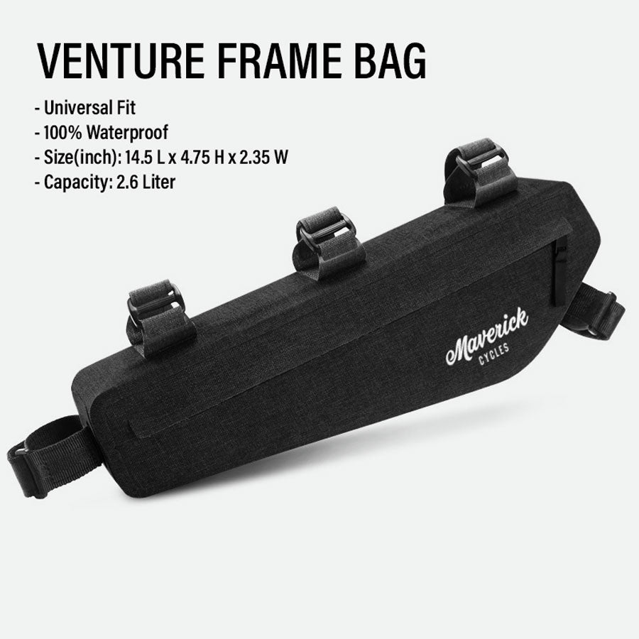 Venture Frame Bag Black