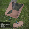 Maverick Flex Camp Chair Brown - Cycling accessory