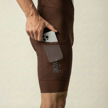 Maverick Cargo Bib 3.0 Brown Men - Technical cycling cargo bib shorts - image 3