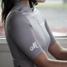 PRO 2.0 Jersey Gray Women - Premium cycling jersey