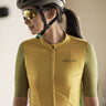 PRO 2.0 Jersey Mustard Women - Premium cycling jersey