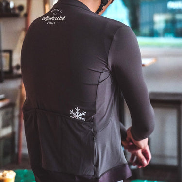 PRO Long Sleeve Jersey Sea Gray - Premium cycling jersey - image 3