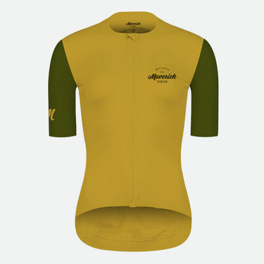PRO 2.0 Jersey Mustard Women - Premium cycling jersey - image 3