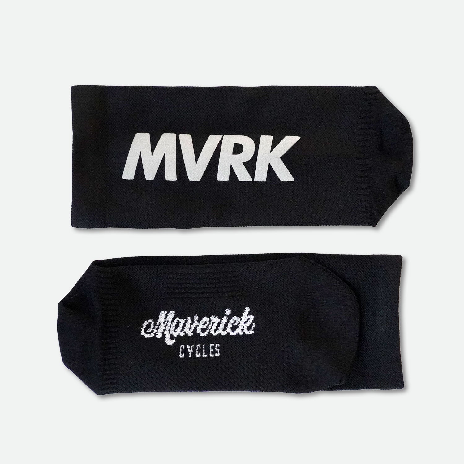 MVRK Reflective Logo Socks Black