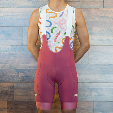Maverick Cargo Bib Pink - Technical cycling cargo bib shorts - image 4