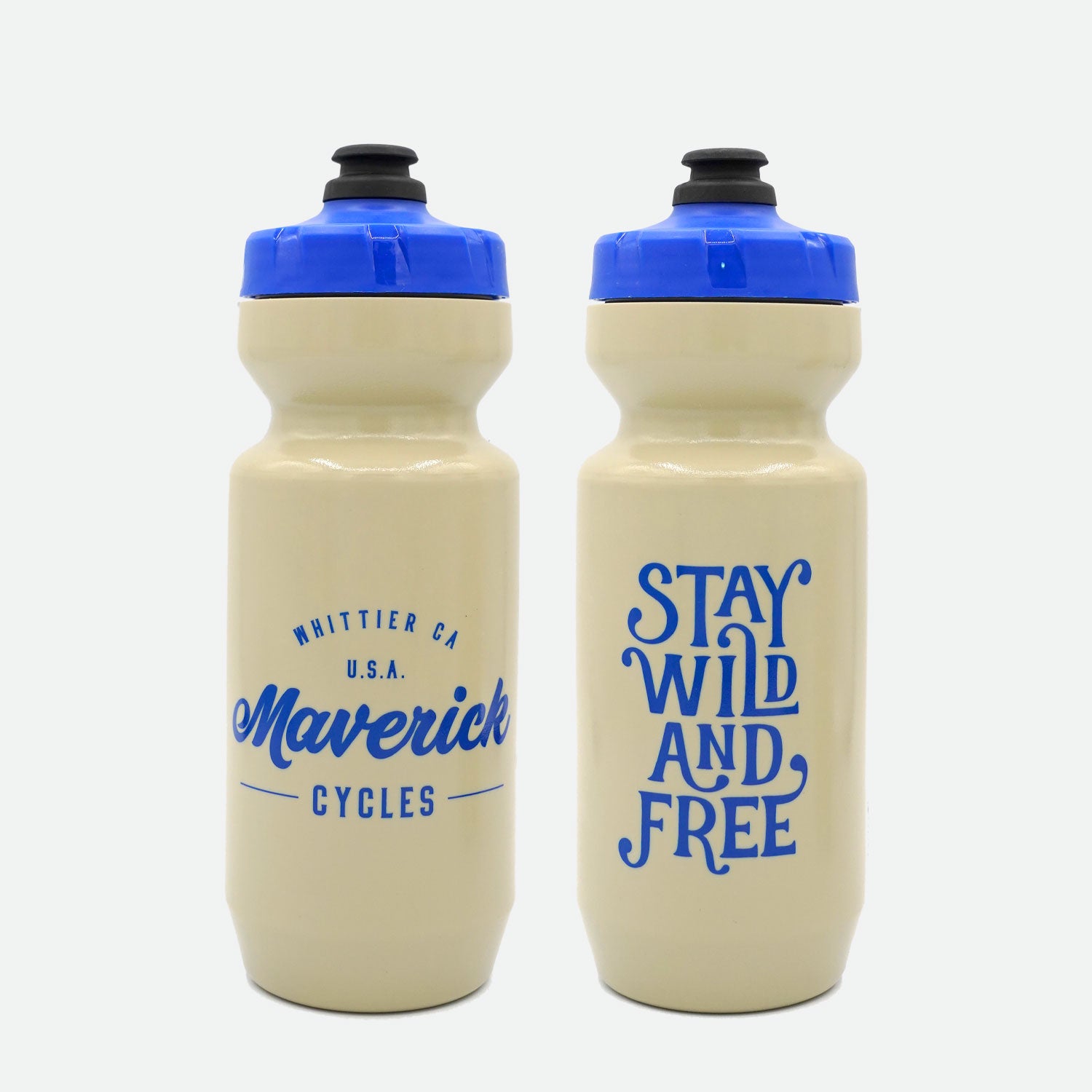 SWF Water Bottles Tan/Blue