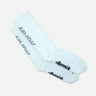 MVRK Reflective Logo Socks White - Cycling accessory