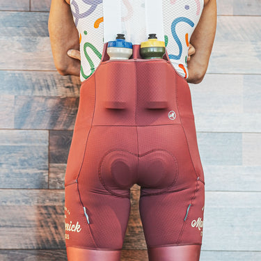 Maverick Cargo Bib Pink - Technical cycling cargo bib shorts - image 3